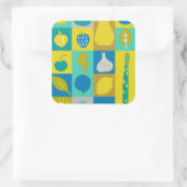 Sticker Carré Blocs végétariens I (Sac)