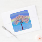 Sticker Carré Blossom Tree (Enveloppe)