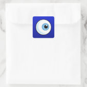Sticker Carré Blue Eyeball (Sac)