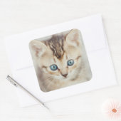 Sticker Carré Blue Eyed (Enveloppe)