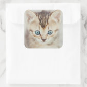 Sticker Carré Blue Eyed (Sac)