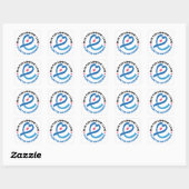 Sticker Carré Blue for Someone I Love – Diabetes Awareness (Feuille)