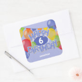 Sticker Carré blue frostincutout cookies (Enveloppe)