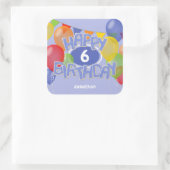 Sticker Carré blue frostincutout cookies (Sac)