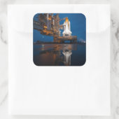 Sticker Carré Blue Sky for Space Shuttle Atlantis Launch (Sac)