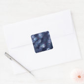 Sticker Carré Blue Sparkle (Enveloppe)