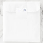 Sticker Carré Bluebell Fairy Adresse (Sac)