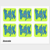 STICKER CARRÉ BMX (Feuille)