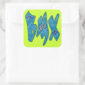STICKER CARRÉ BMX (Sac)