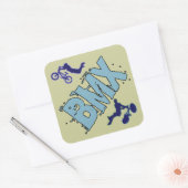 STICKER CARRÉ BMX (Enveloppe)