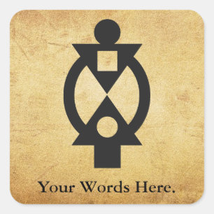 Sticker Carré BOA JE Na JE coopération de MMO  