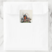 Sticker Carré Boadicea, reine de l'Iceni (Sac)