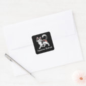 Sticker Carré Bobtail japonais (Enveloppe)