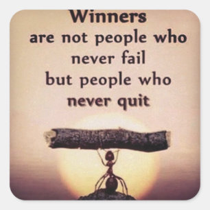 Sticker Carré Bodybuilding Fitness Gym Entraînement Motivation