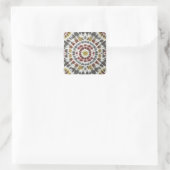 Sticker Carré Boho Starburst Tie Dye (Sac)