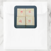 Sticker Carré Boîte à thé 1992 (Sac)