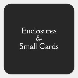 Sticker Carré Boîtiers et petites cartes