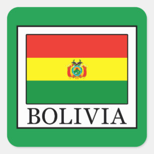 Sticker Carré Bolivie