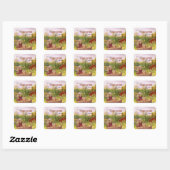 Sticker Carré Bon thanksgiving Apple Harvest (Feuille)