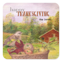 Bon thanksgiving Apple Harvest