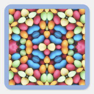 Sticker Carré Bonbons EASTER ~
