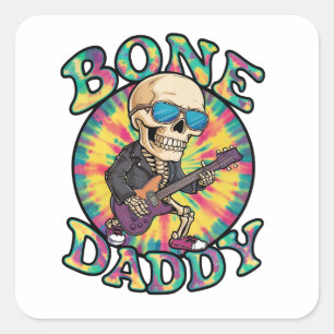 Sticker Carré Bone Daddy