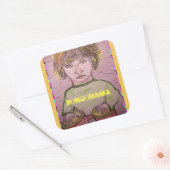 Sticker Carré bongomanie (Enveloppe)