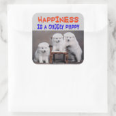 STICKER CARRÉ BONHEUR (Sac)