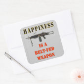 STICKER CARRÉ BONHEUR (Enveloppe)