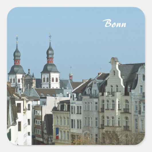 Sticker Carré Bonn (Devant)