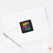 Sticker Carré Bonne année (Enveloppe)