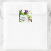 Sticker Carré Bonne fête des mères (Sac)