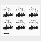 Sticker Carré Bonne Fête des pères (Feuille)