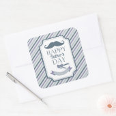 Sticker Carré Bonne Fête des pères (Enveloppe)