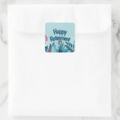 Sticker Carré Bonne retraite (Sac)