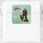 Sticker Carré Bonne Valentine (Sac)