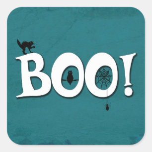 Sticker Carré Boo !