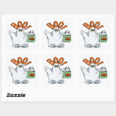 STICKER CARRÉ BOO ! FANTÔME (Feuille)