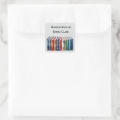 Sticker Carré Book Club Customizable Square (Sac)