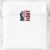 Sticker Carré Boss Trump (Sac)
