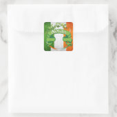 Sticker Carré Bouclier irlandais Nolan (Sac)