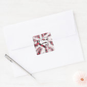 Sticker Carré Bouclier S surchargé (Enveloppe)