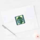 Sticker Carré Bouddha (Enveloppe)