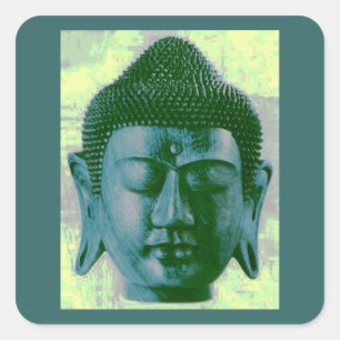 Sticker Carré Bouddha