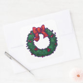 Sticker Carré Boughs de Holly (Enveloppe)