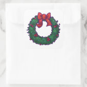 Sticker Carré Boughs de Holly (Sac)