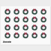 Sticker Carré Boughs de Holly (Feuille)
