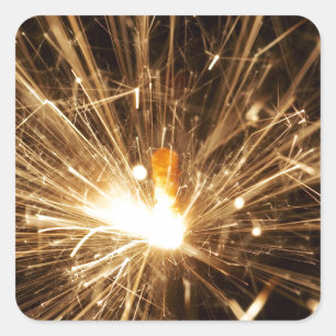 Sticker Carré Bougie miracle