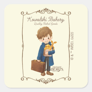 Sticker Carré Boulangerie Kowalski - Newt Scamander