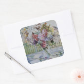 Sticker Carré Bouquet (Enveloppe)